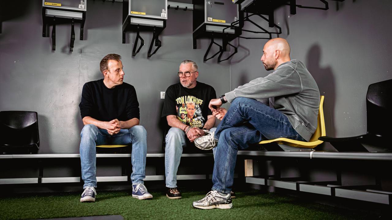 Levien den Boer, Hugo de Graaf en Demian Polane.