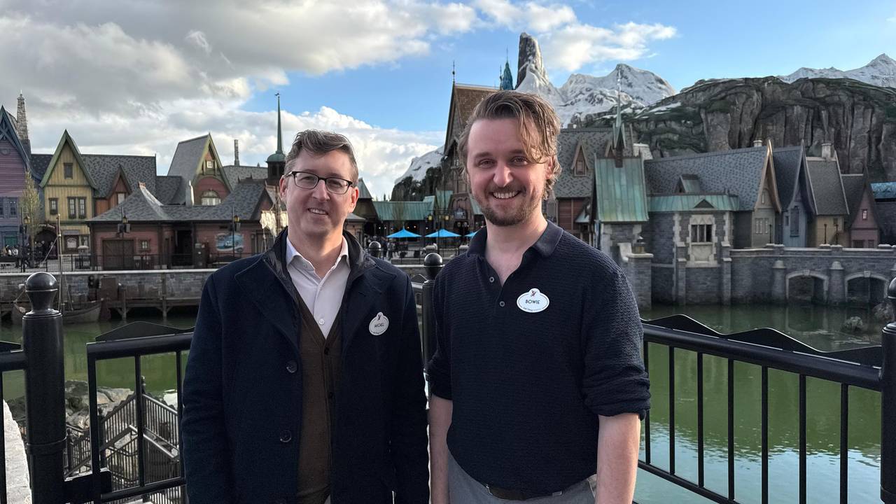 Michel den Dulk en Bowie Faas in World of Frozen