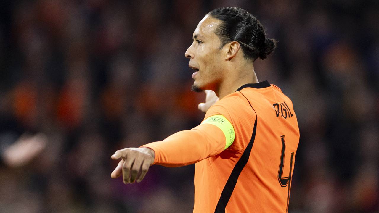Aanvoerder Virgil van Dijk (Foto: ANP).