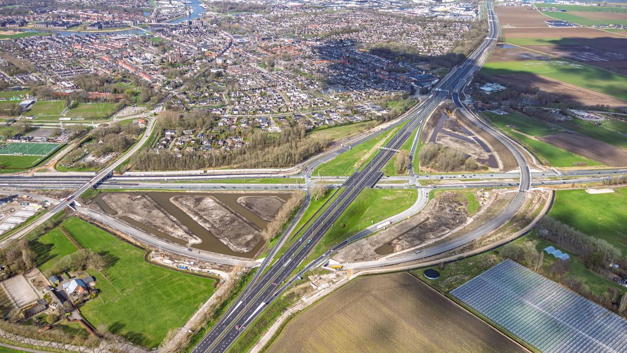 De verbindingsboog A59-A27 (foto: ALSÉÉN/Topview Luchtfotografie).