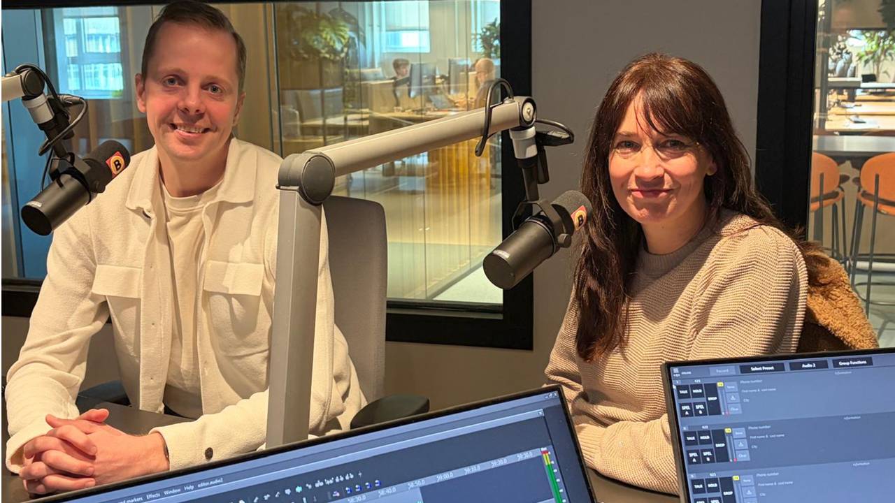 Jeroen Baardemans en Fleur de Bruijn werken voor Namens de 