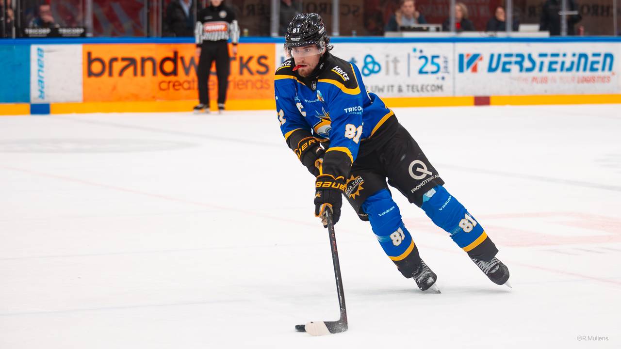 Max Hermens, captain van Tilburg Trappers (foto: Romy Mullens).