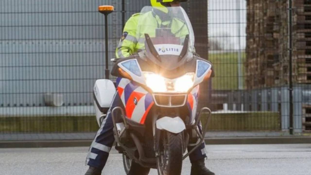 Politie Breda hield een man op een gestolen scooter aan (foto: Politie.nl).