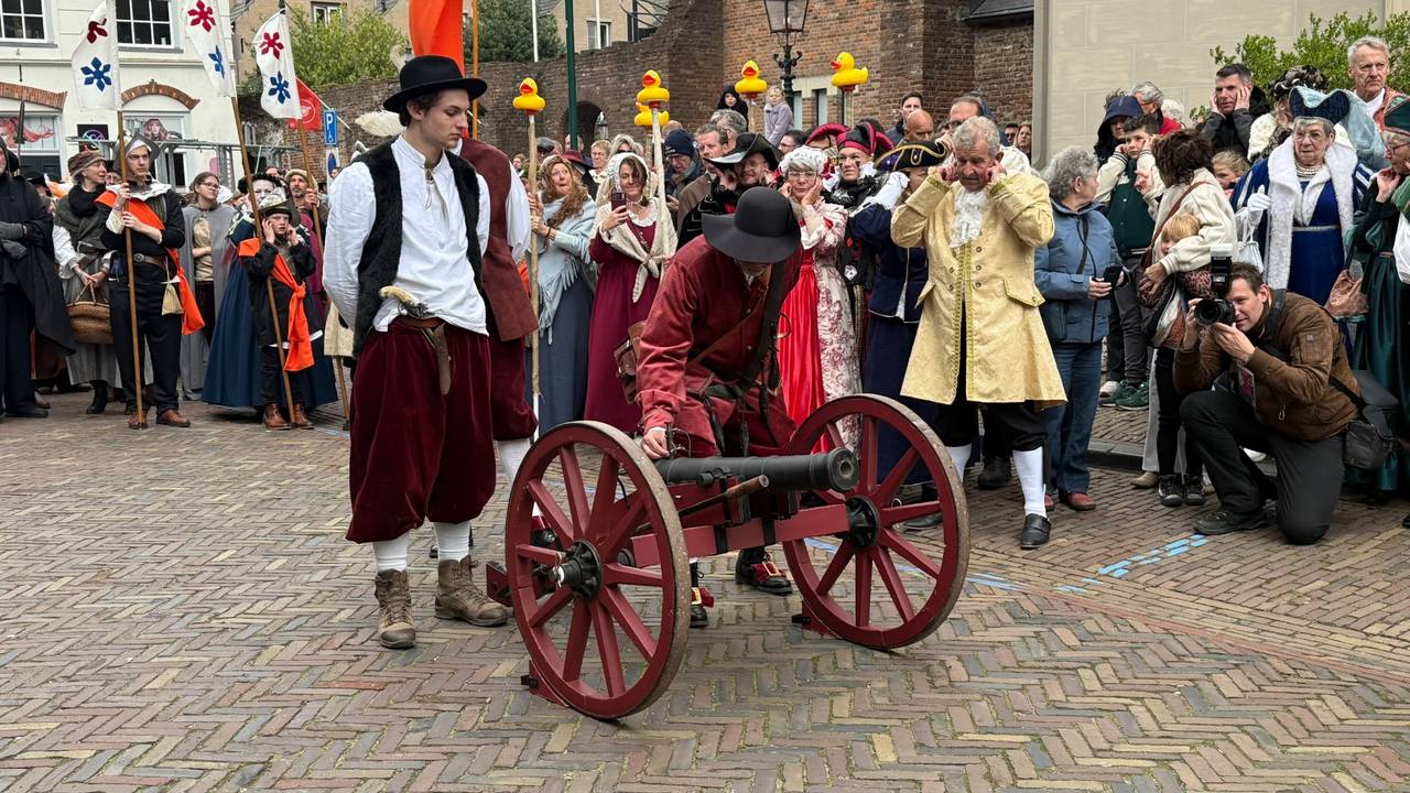 Historisch spektakel Grave (foto: Jos Verkuijlen)