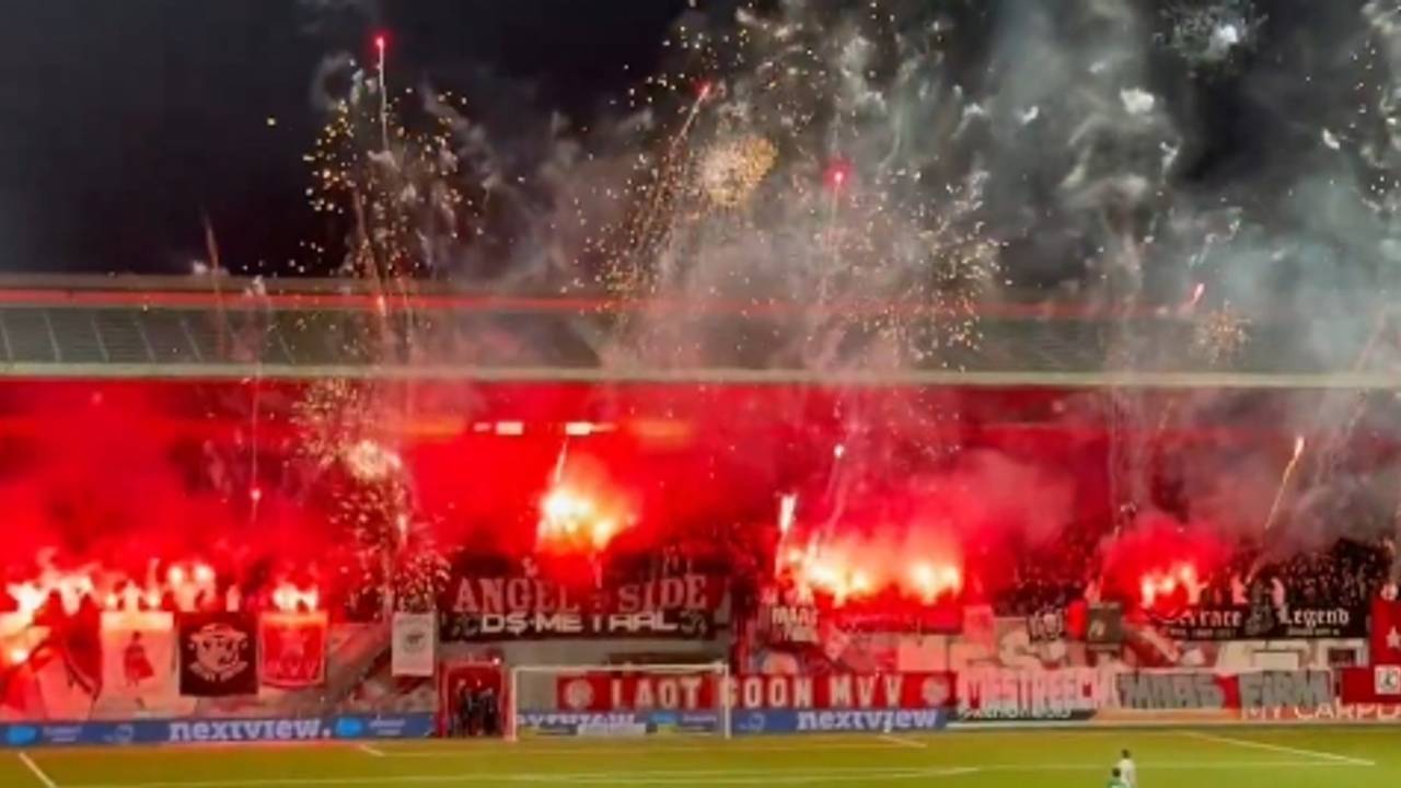 Screenshot uit video SupVer Helmond Sport op X.