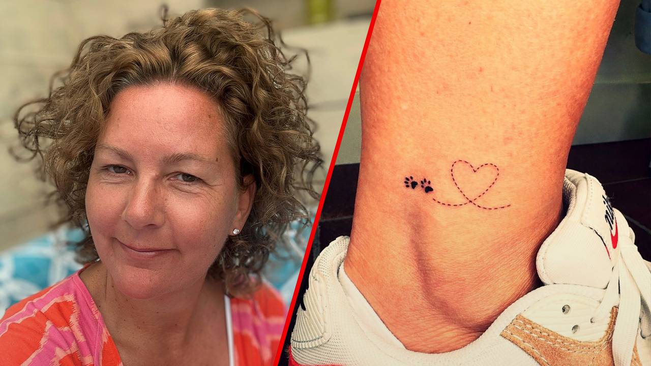 Ilona en haar tattoos (eigen foto's).