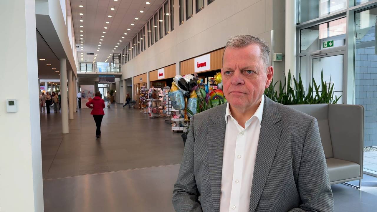 Voorzitter Nardo van der Meer van de Raad van Bestuur van het Catharinaziekenhuis (foto: Omroep Brabant).