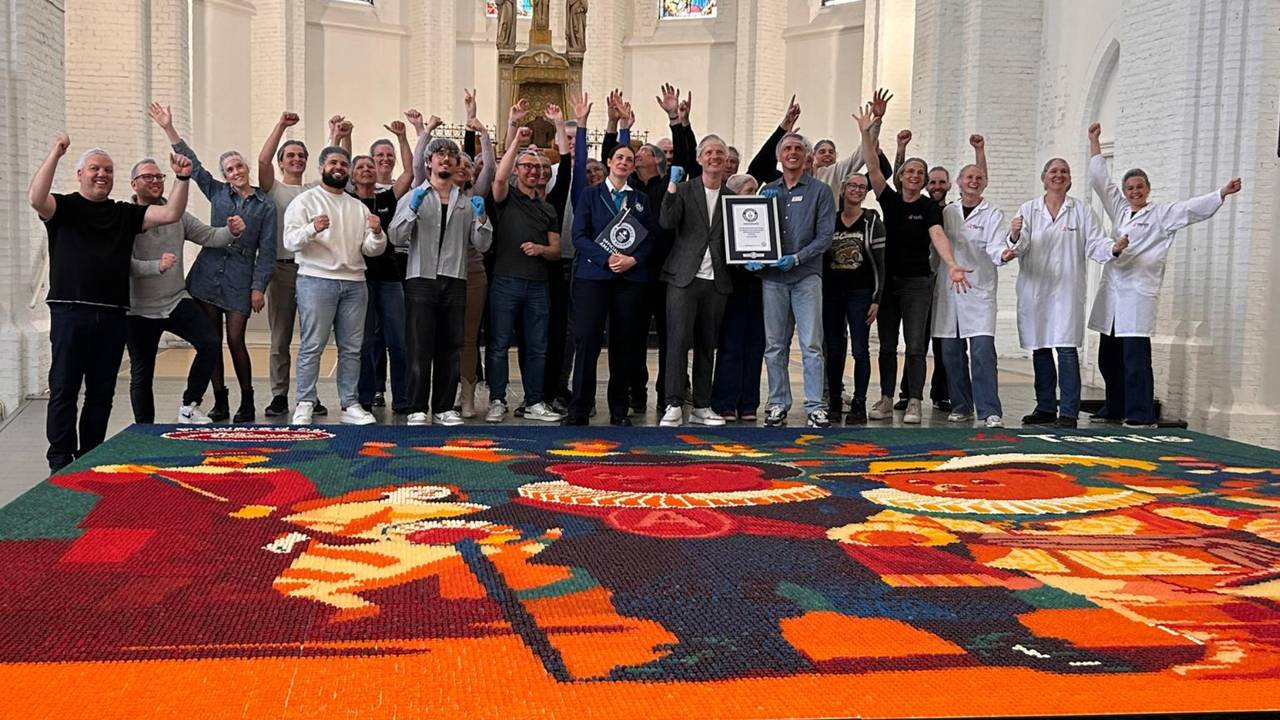 Het record is behaald (foto: Tanis)