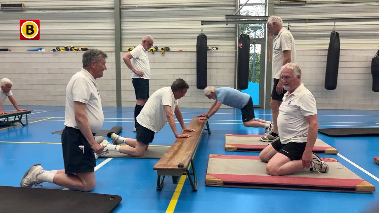 Samen zweten houdt je jong, deze mannengymclub bestaat 40 jaar