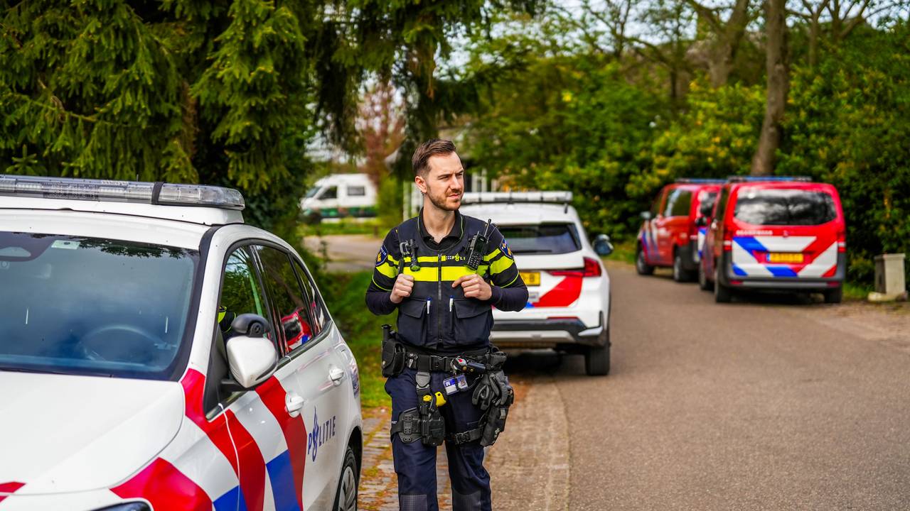 Het drugslab werd gevonden in een van de kamers van de B&B. (Foto: Dave Hendriks / Persbureau Heitink.)