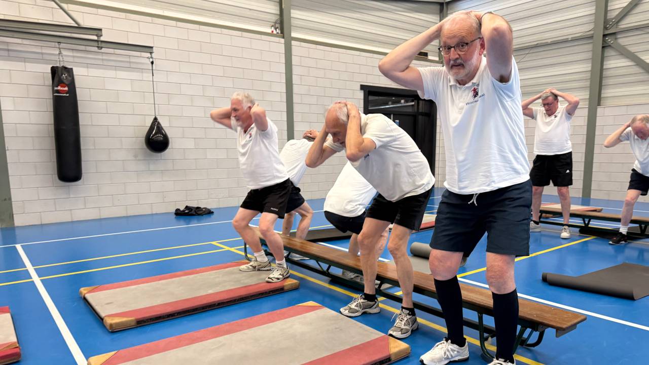Samen zweten houdt je jong, deze mannengymclub bestaat 40 jaar