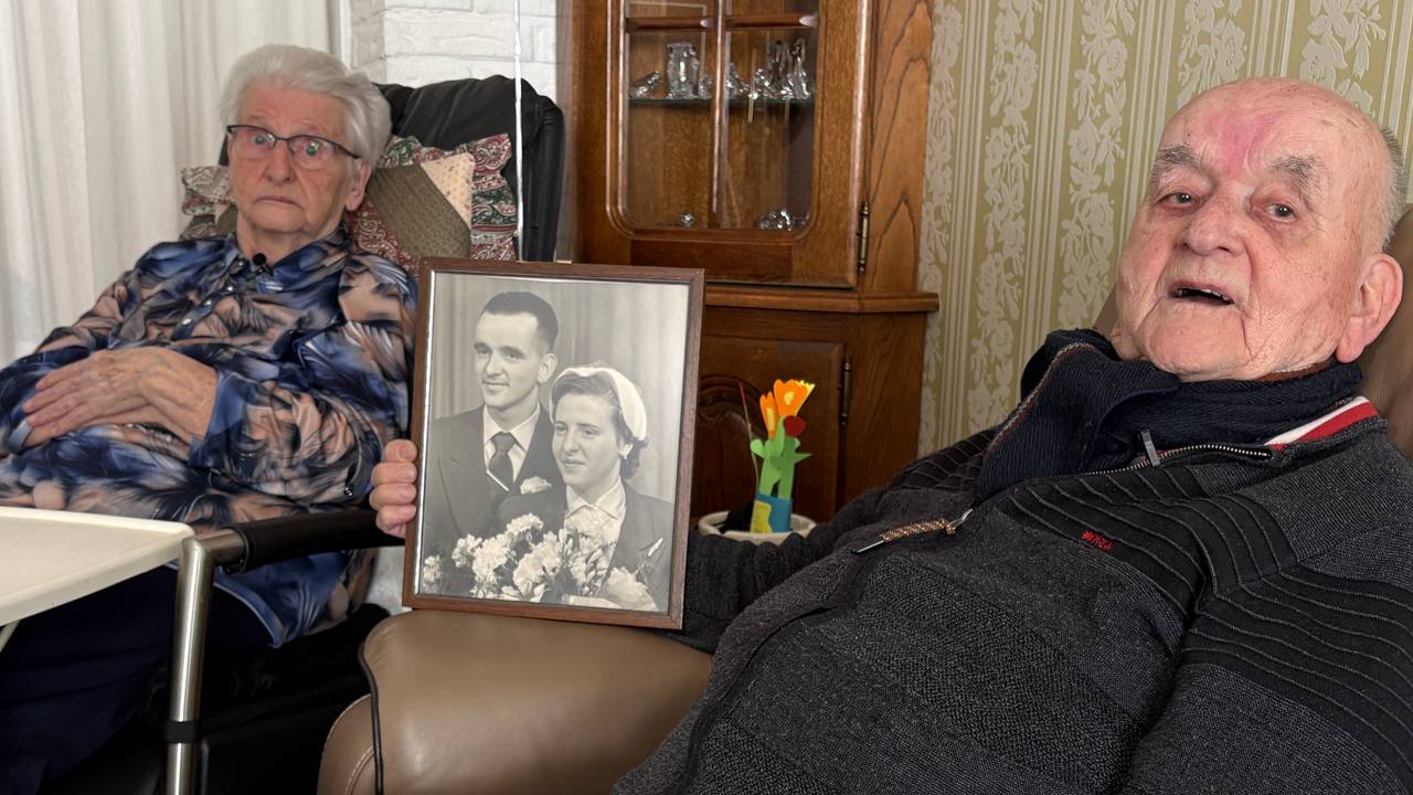 Piet en Leny (91) zijn 70 jaar getrouwd