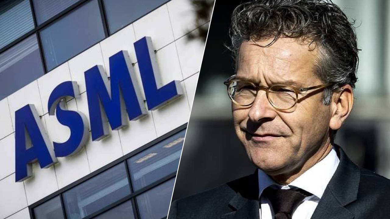 ASML en Jeroen Dijsselbloem (foto's: Omroep Brabant / ANP). 