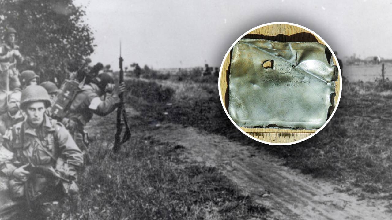 Filip doet bijzondere vondst met metaaldetector (foto: NIMH/Filip). 