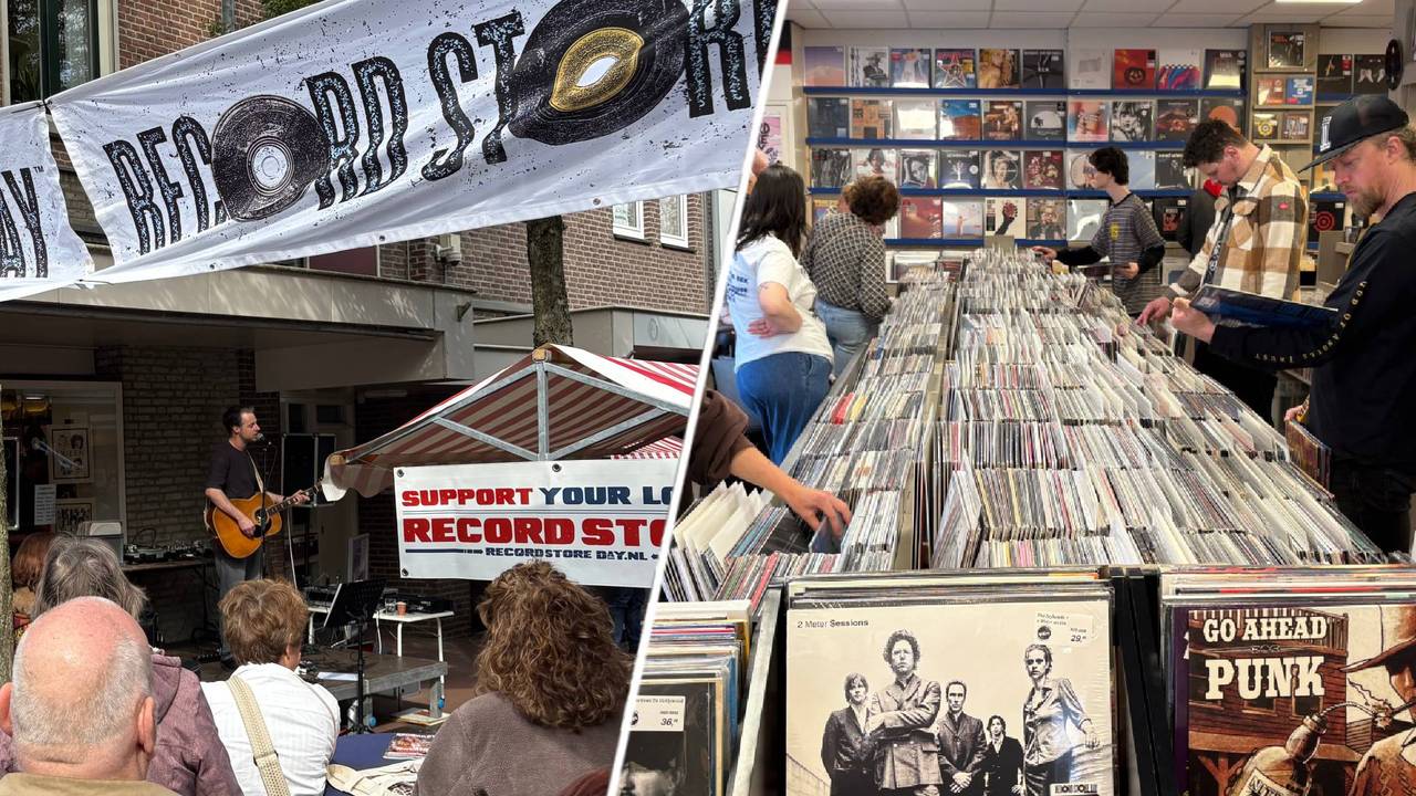 Record Store Day bij Wil'm in Veghel (foto: Ruud Ritzen).