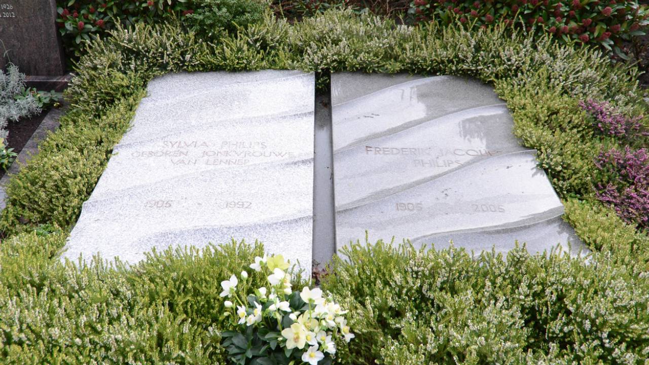 Graven familie Philips op begraafplaats De Oude Toren in Eindhoven (foto: Studio040).