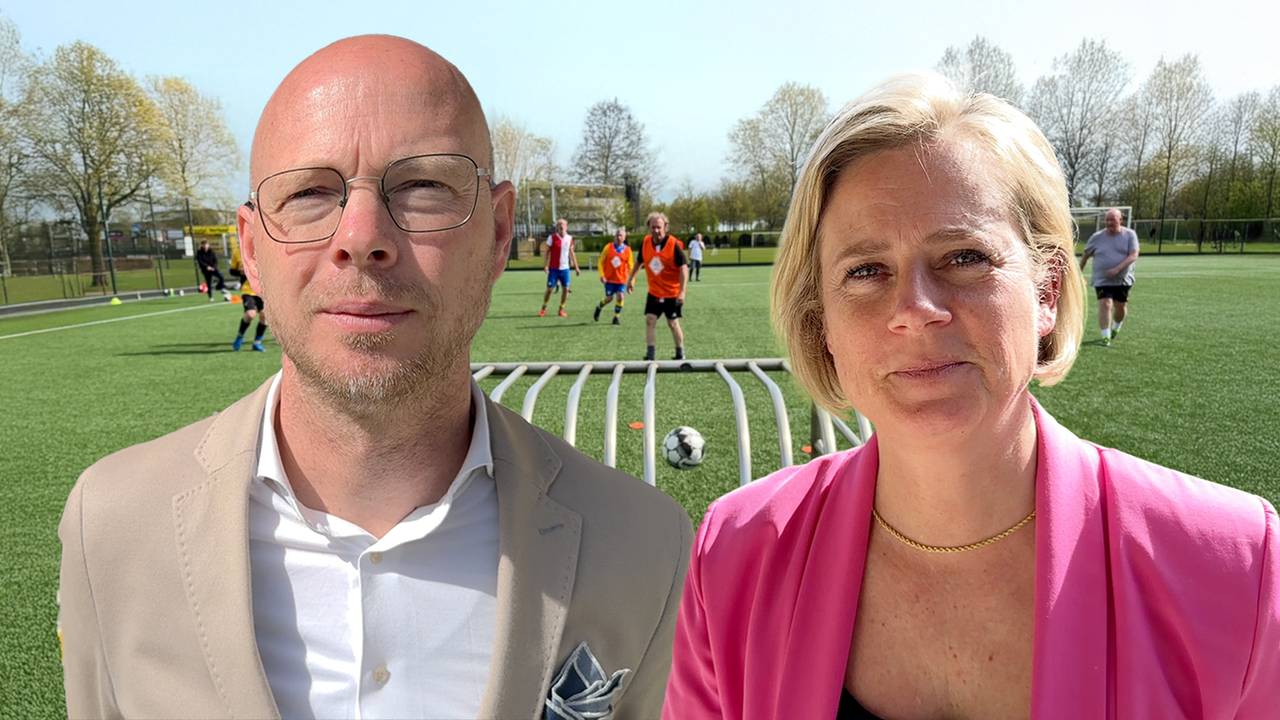 Remco Oversier en Elvera de Kam van NAC.