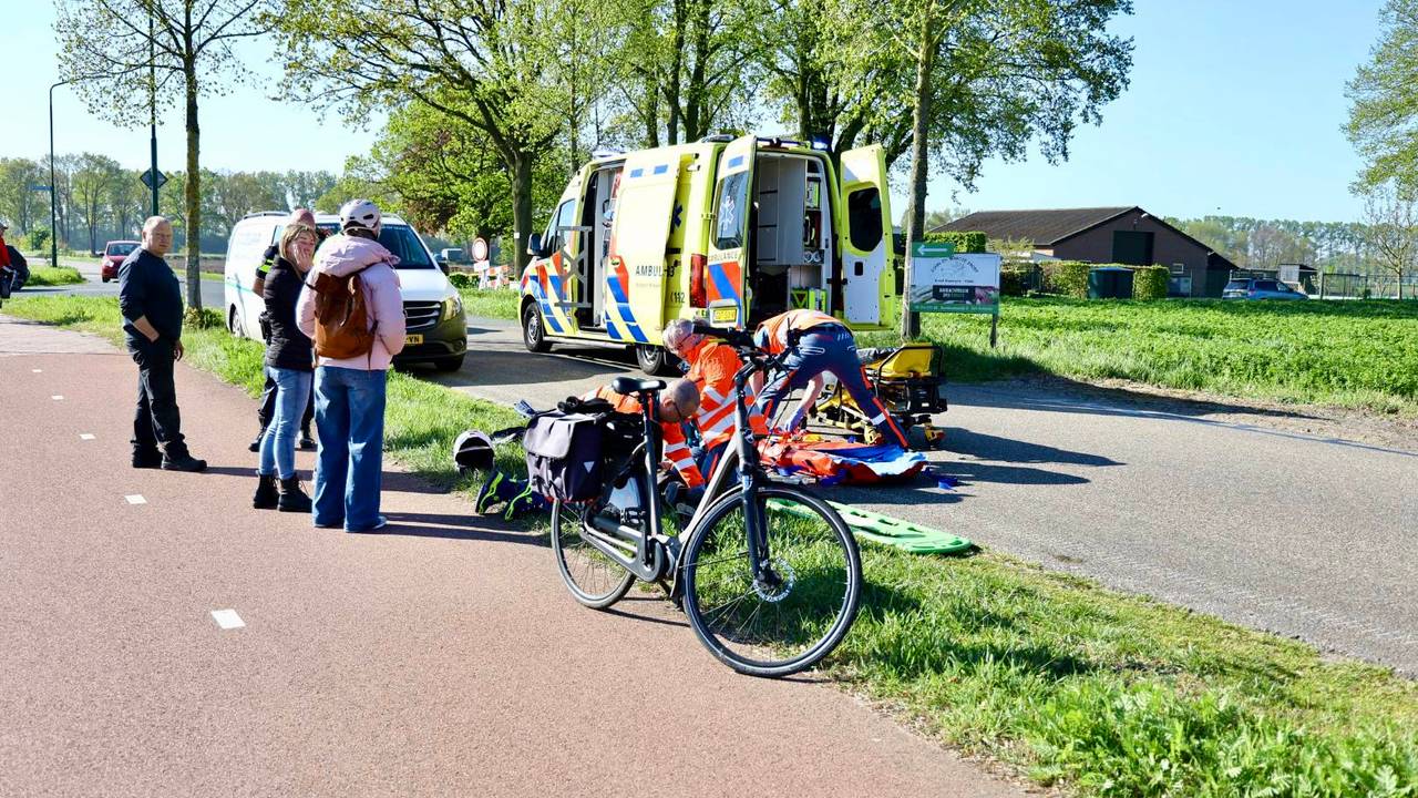 Motorrijder aangereden in Sint Anthonis, andere bestuurder rijdt door