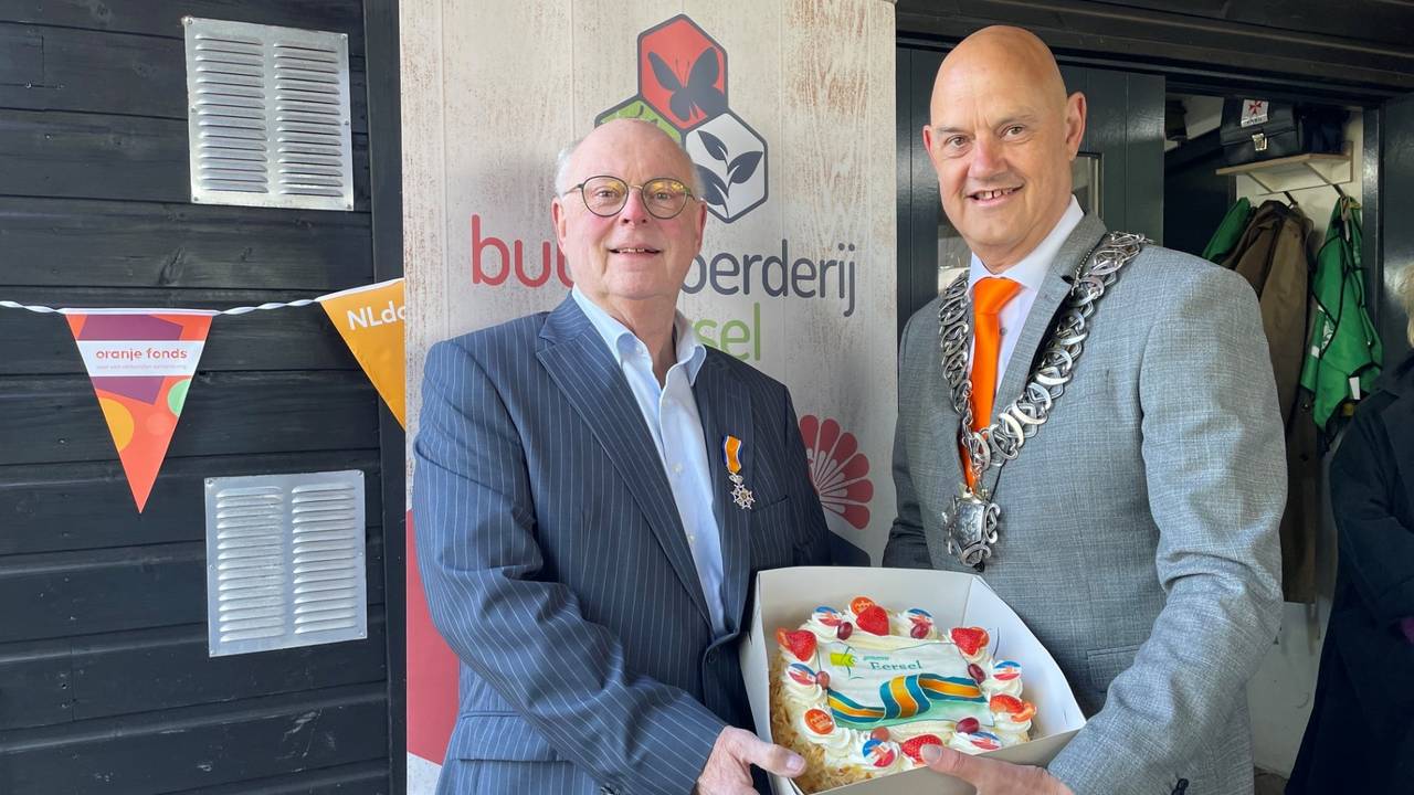 De Lintjesregen in Eersel (foto: gemeente Eersel).