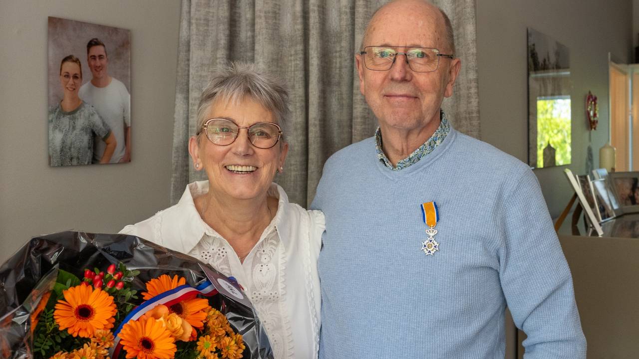 Lintjesregen in Oosterhout (foto: gemeente Oosterhout).