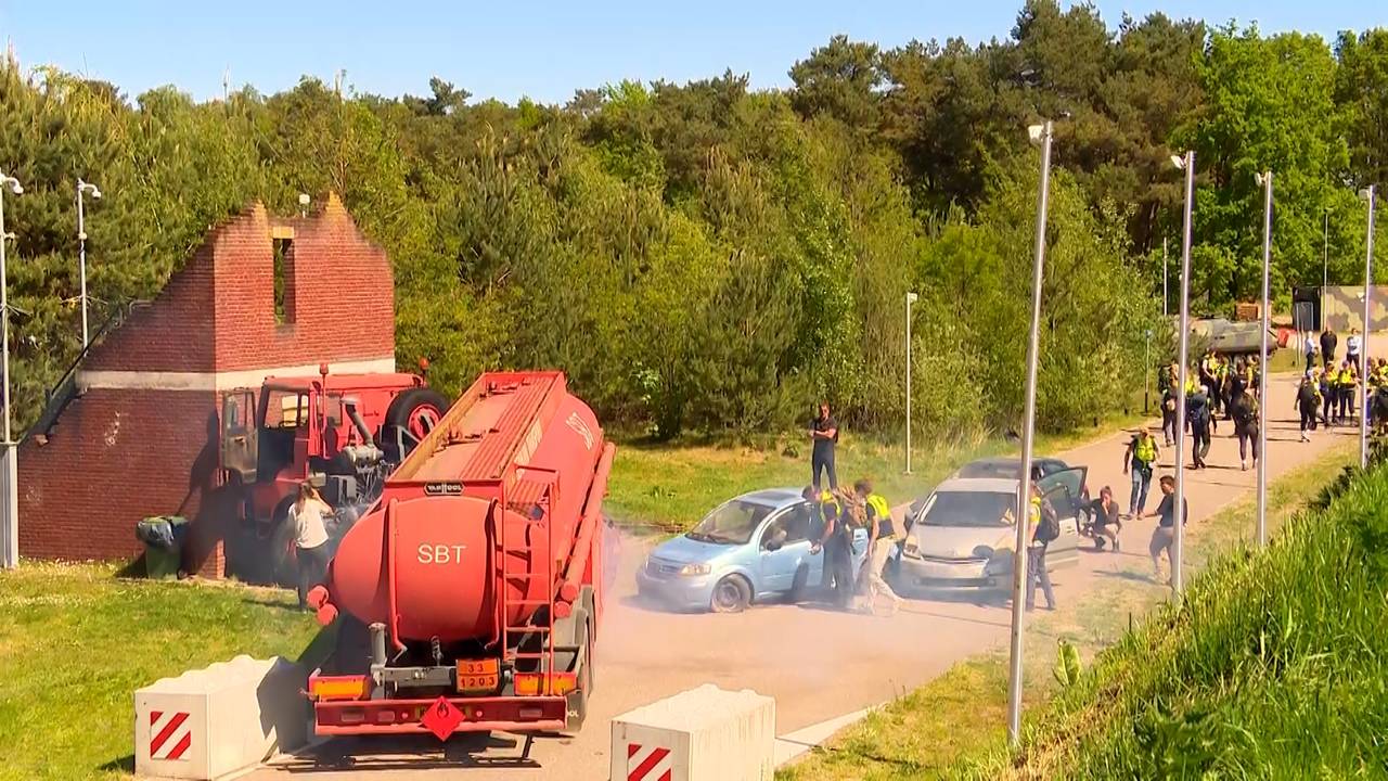 Burgerreservisten oefenen in Vught met rampsituatie: 'Intensieve dagen'