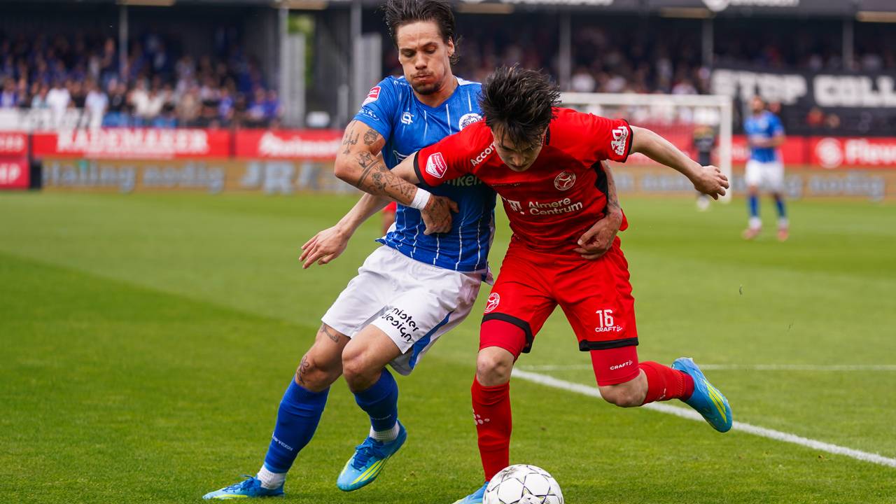 FC Den Bosch verliest met 1-0 van Almere City en is klaar in de play-offs (foto: OrangePictures)