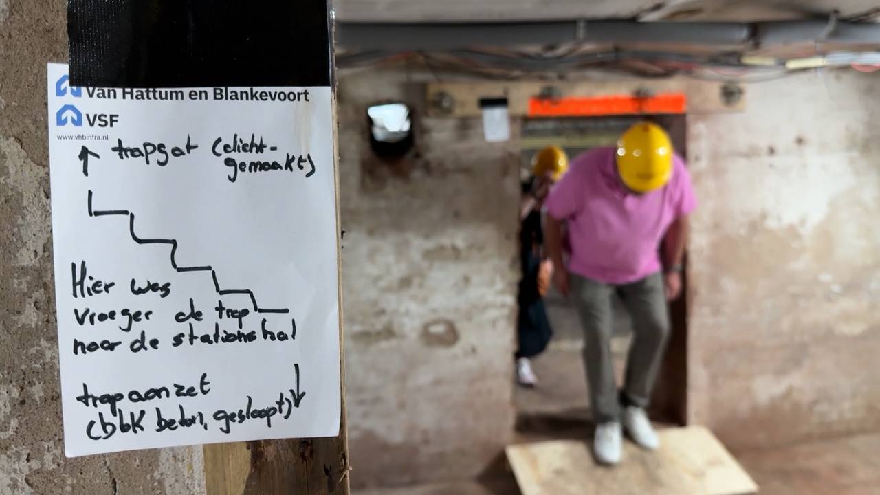Uniek kijkje in historische stationskelder Vught