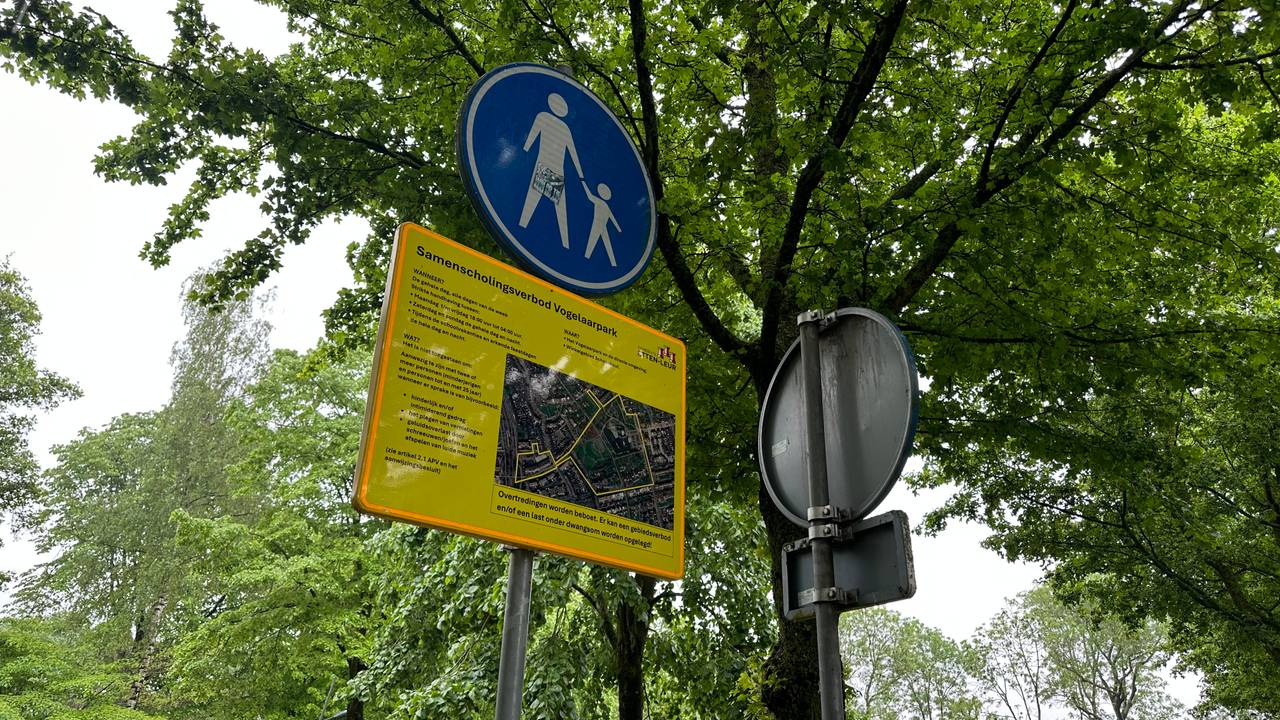 Samenscholingsverbod Vogelaarpark