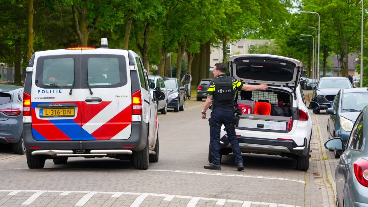 Mogelijk gewapende man Oss (foto: SQ Vision/Gabor Heeres).