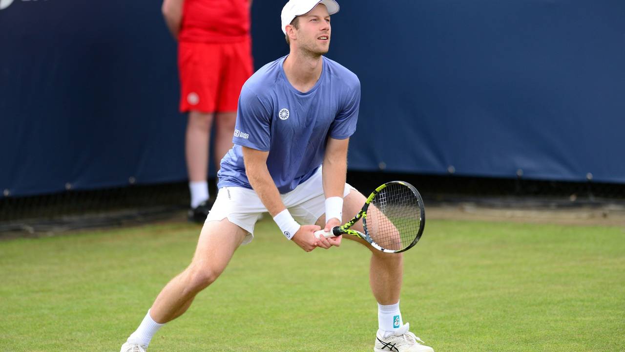 Tennisser Van de Zandschulp naar grastoernooi van Rosmalen (foto:  Libema Open).