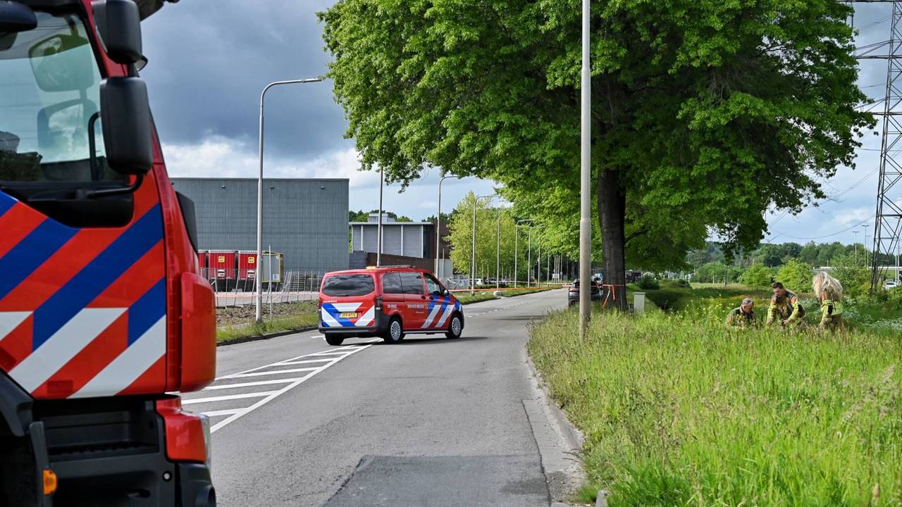 Veel bedrijven zonder gas door gaslek op industrieterrein in Tilburg (foto: Toby de Kort / Persbureau Heitink).