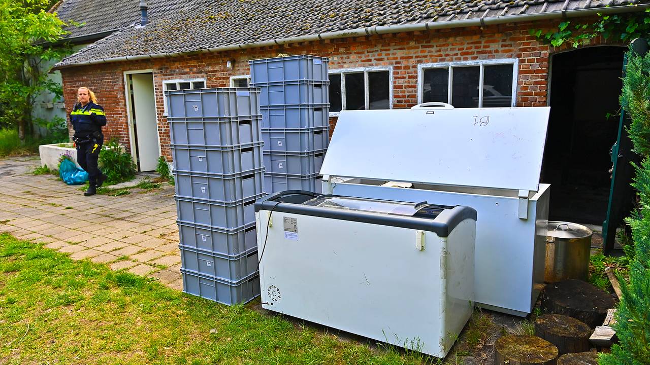 Durgslab in Vessem ontmandeld (foto: Rico Vogels / SQ Vision).