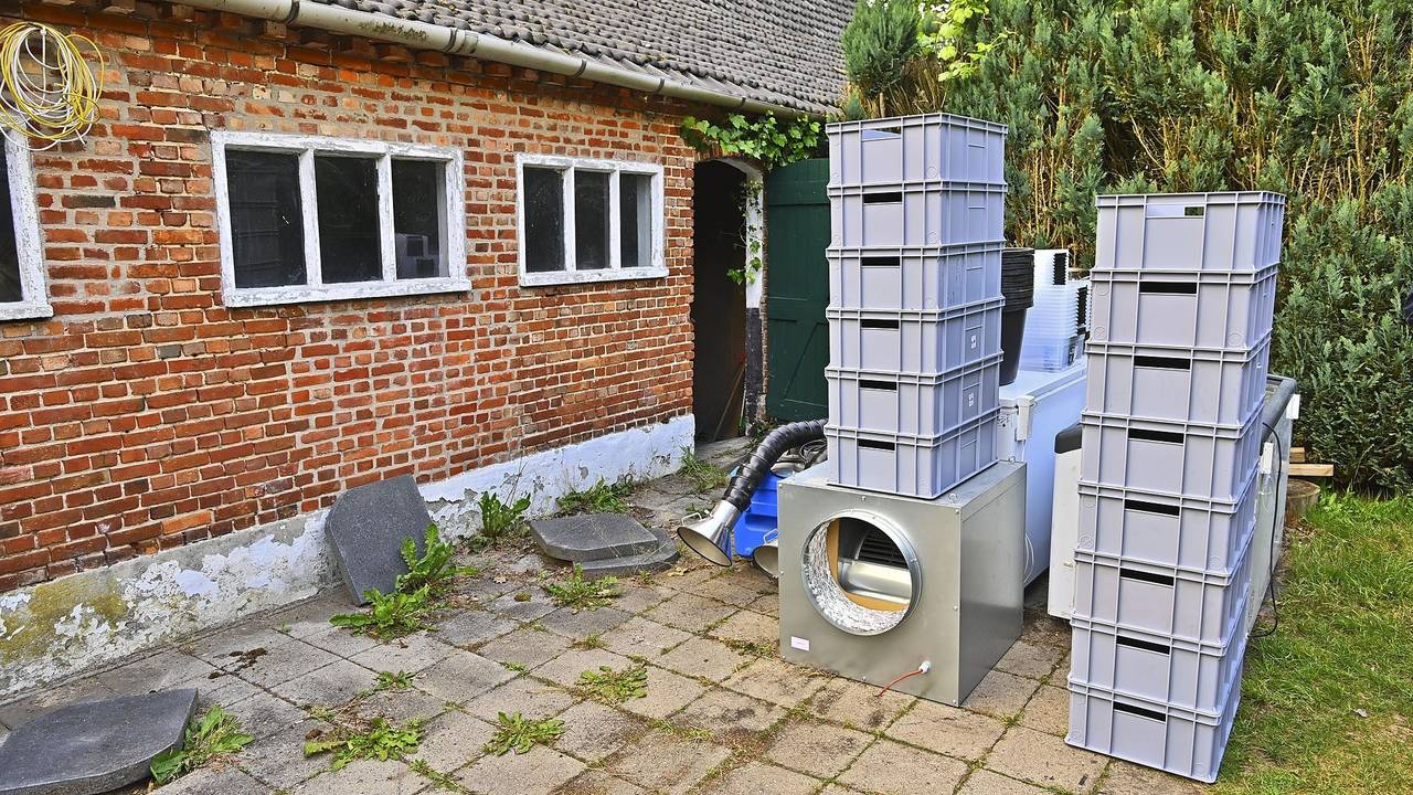 Durgslab in Vessem ontmandeld (foto: Rico Vogels / SQ Vision).