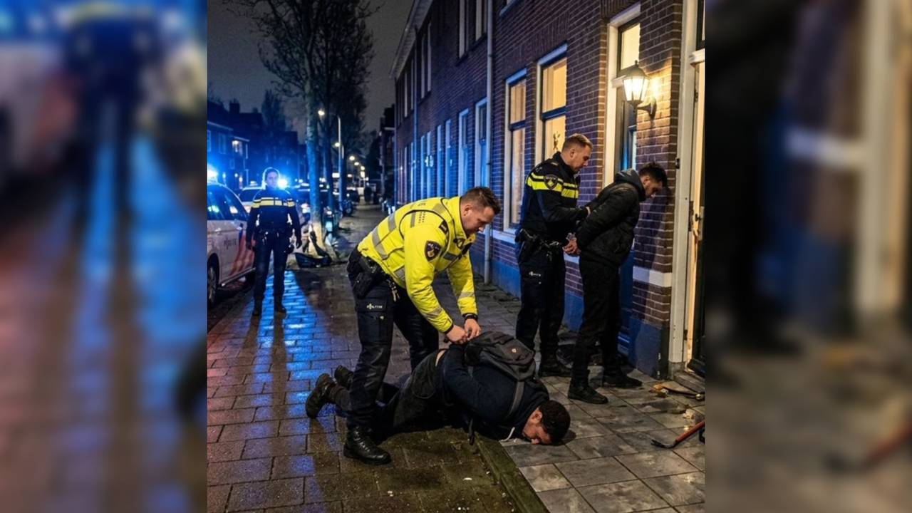 Het inmiddels verwijderde AI-bericht van politie Tilburg centrum (foto: Instagram).