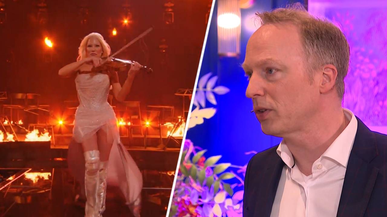 Tom van den Oetelaar volgt al jaren het Eurovisie Songfestival en denkt te weten wie er dit jaar gaat winnen (foto: Omroep Brabant / NOS/NTR)
