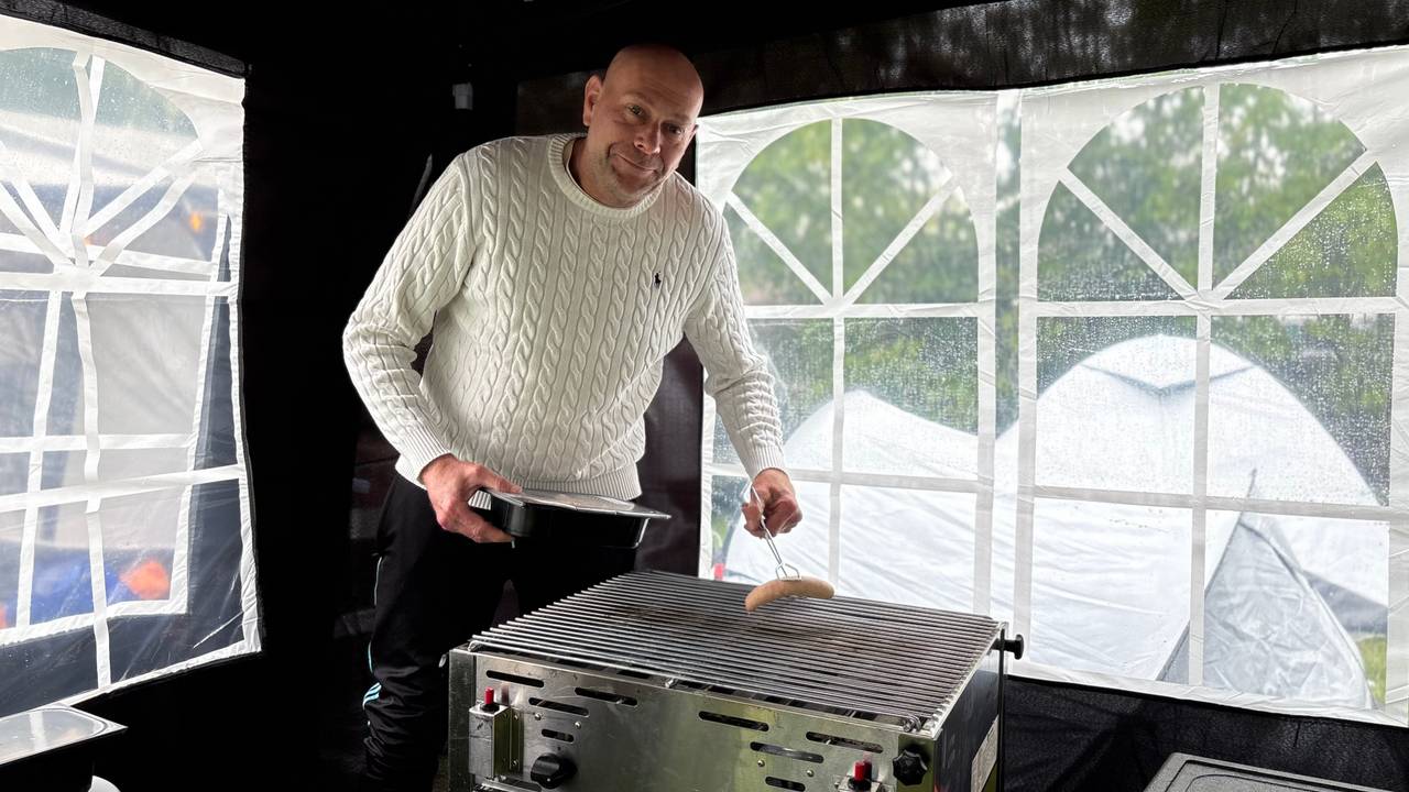 Koukleumen op de camping