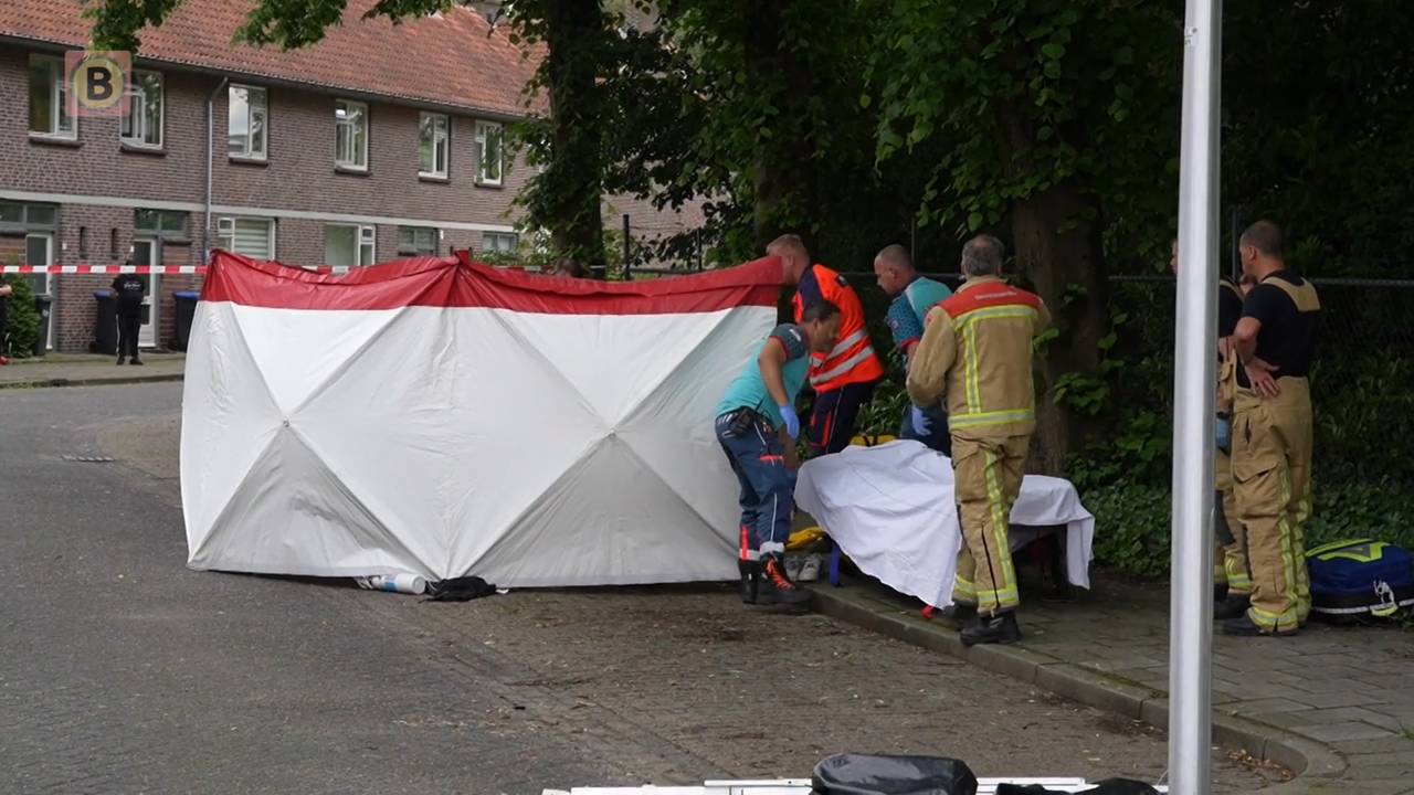 Op deze plek werd de fietser aangereden (foto: SQ Vision/Dave Hendriks).