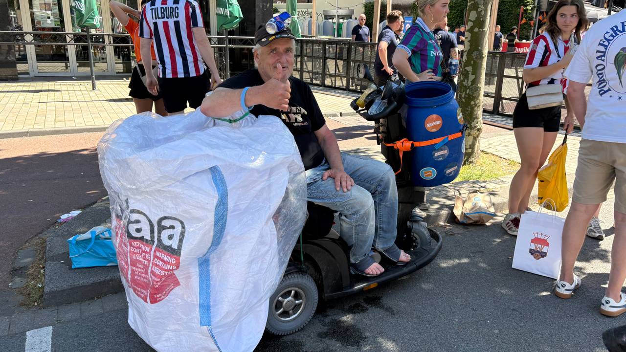 Blikkenman Teun van Maurik is ook van de partij (foto: Ruud Ritzen)