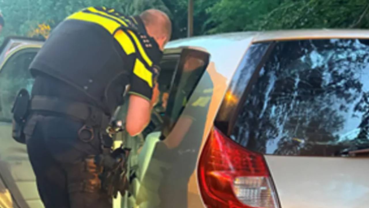 54 bekeuringen werden er uitgedeeld tijdens de controle. (Foto: Politie.)