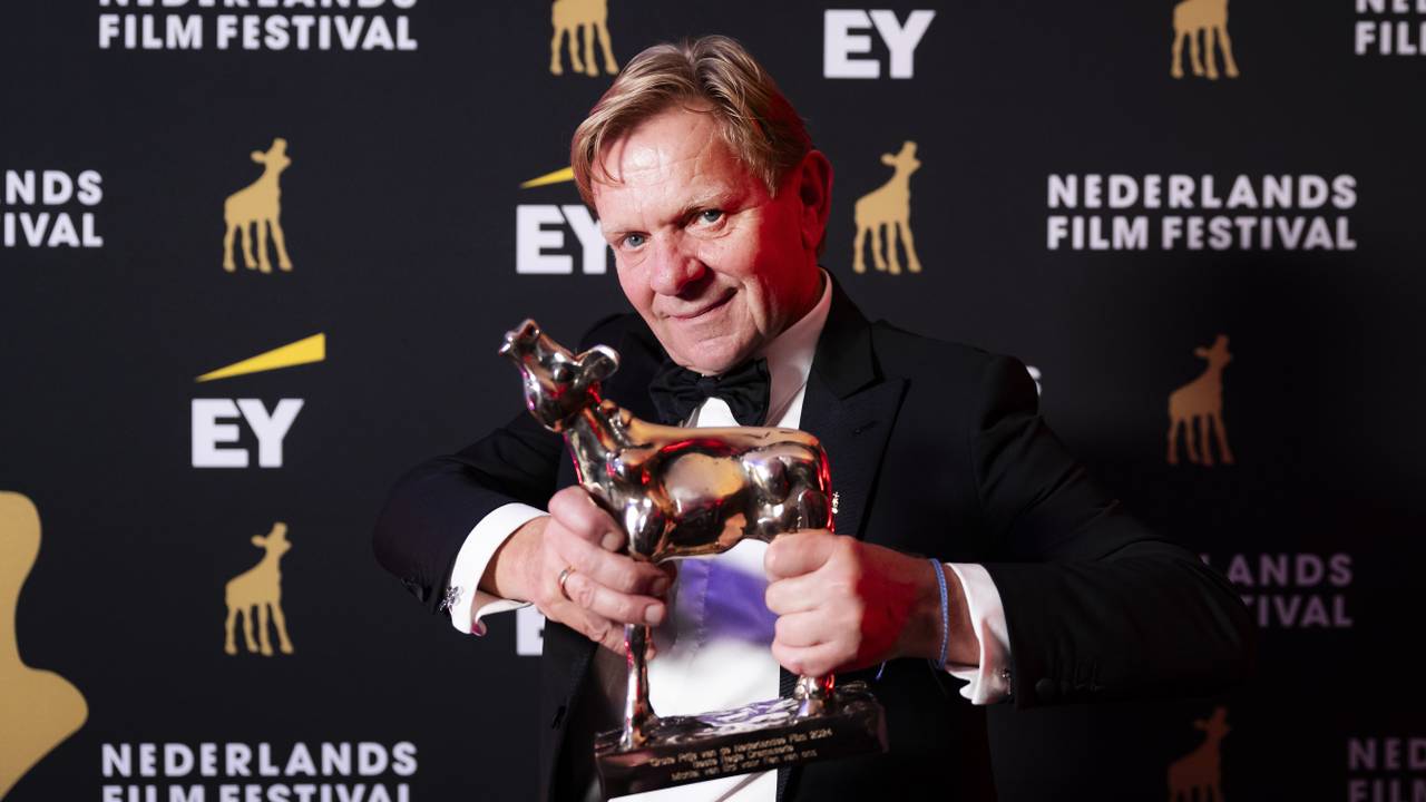 Michiel van Erp won in 2024 ook een Gouden Kalf voor beste regie. (Foto: ANP / Ramon van Flymen.)