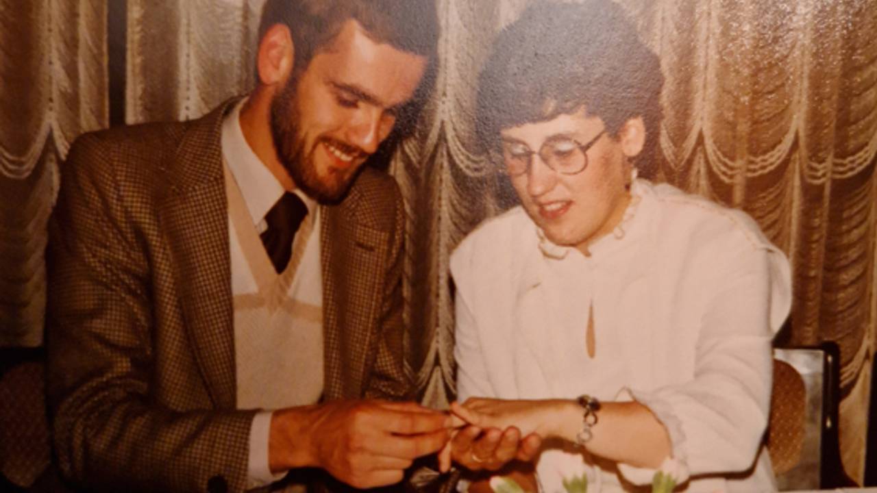 Huwelijk Wim en Herma (foto: privéfoto).