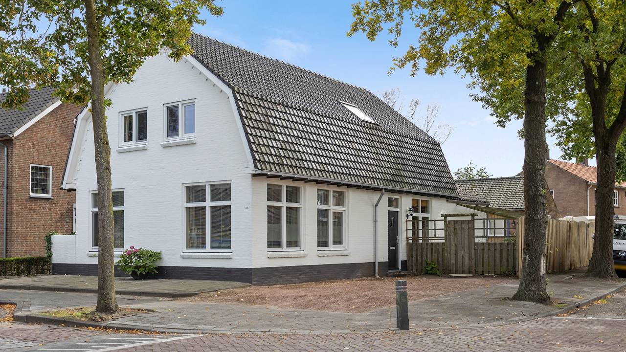 Het huis aan de Onsenoortsestraat in Nieuwkuijk.
