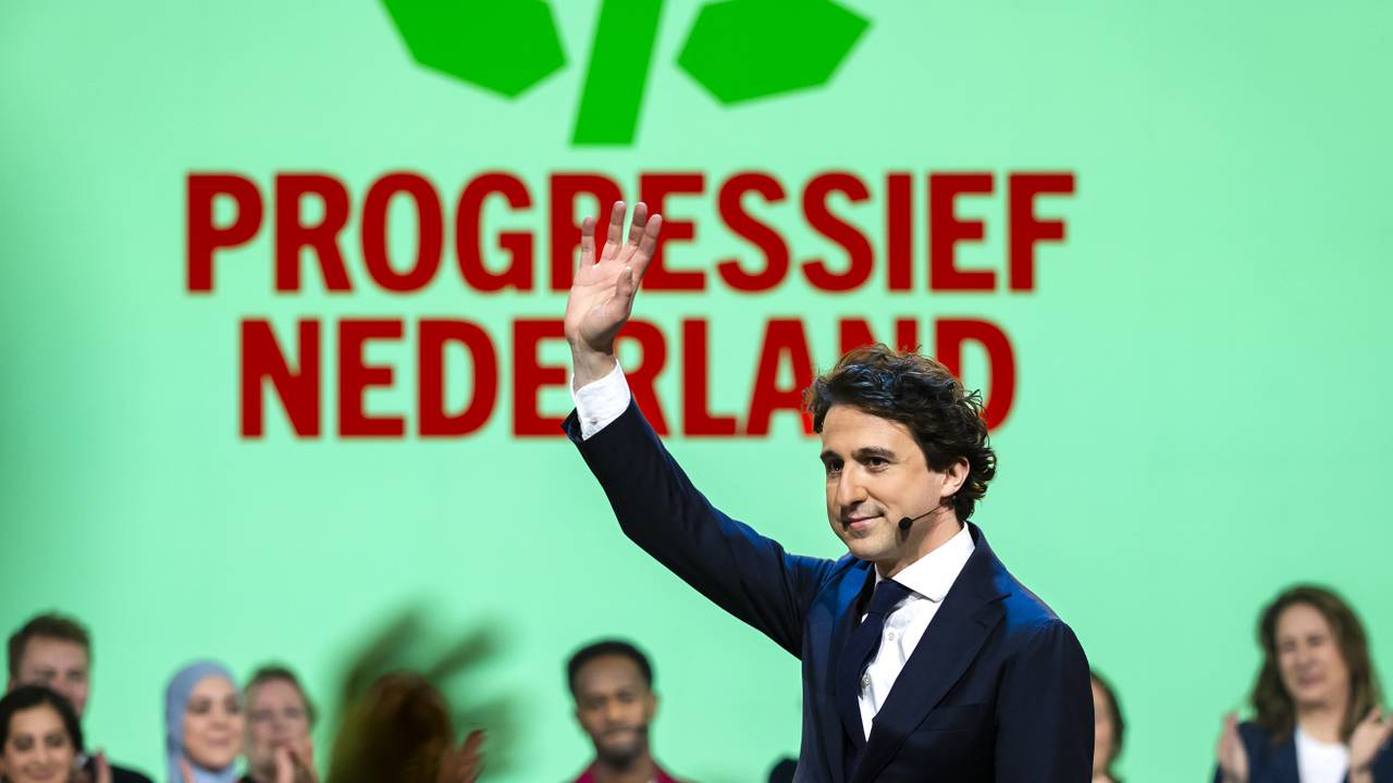 Jesse Klaver, fractievoorzitter van Progressief Nederland (foto: ANP).