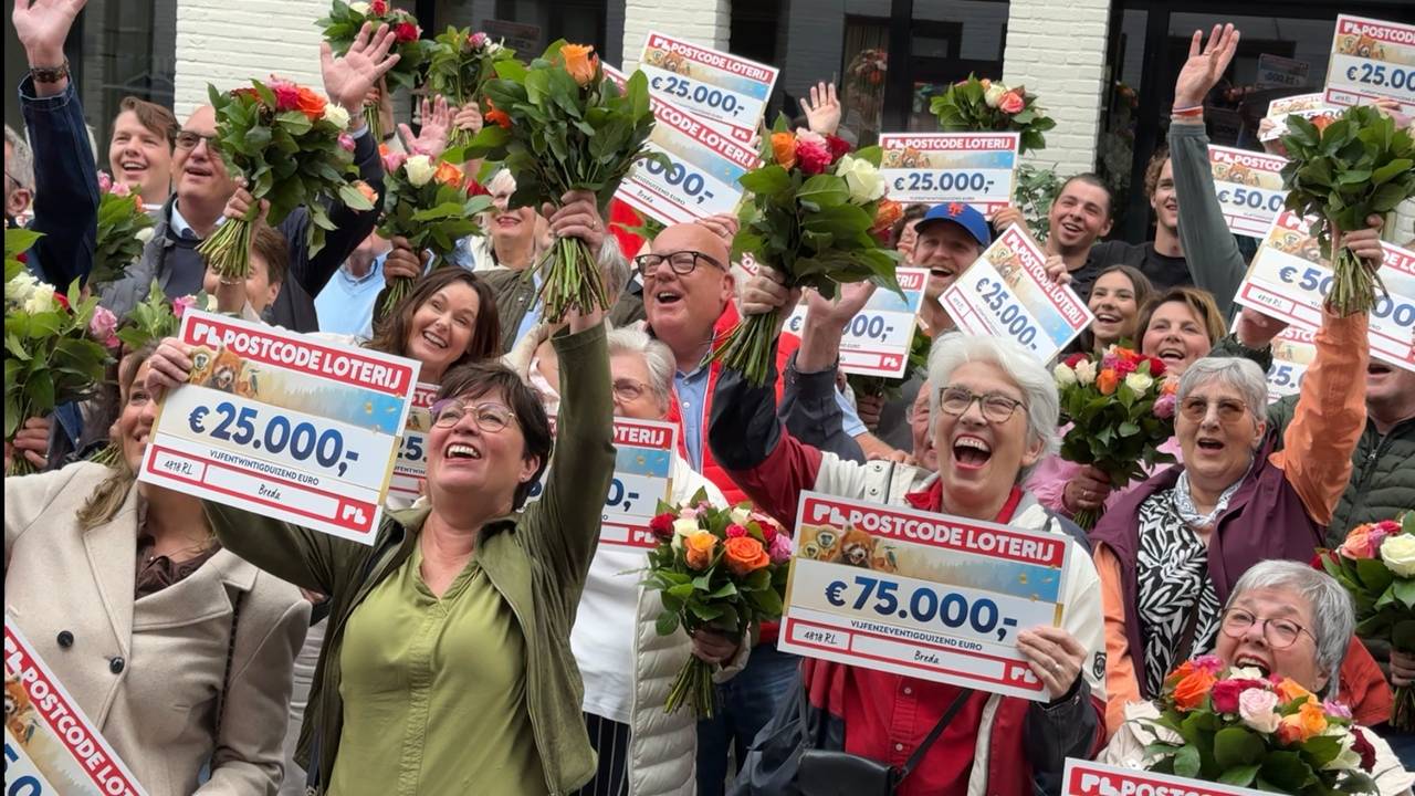Zoveel geluk! Postcodeprijs valt voor tweede keer op zelfde plek in Breda