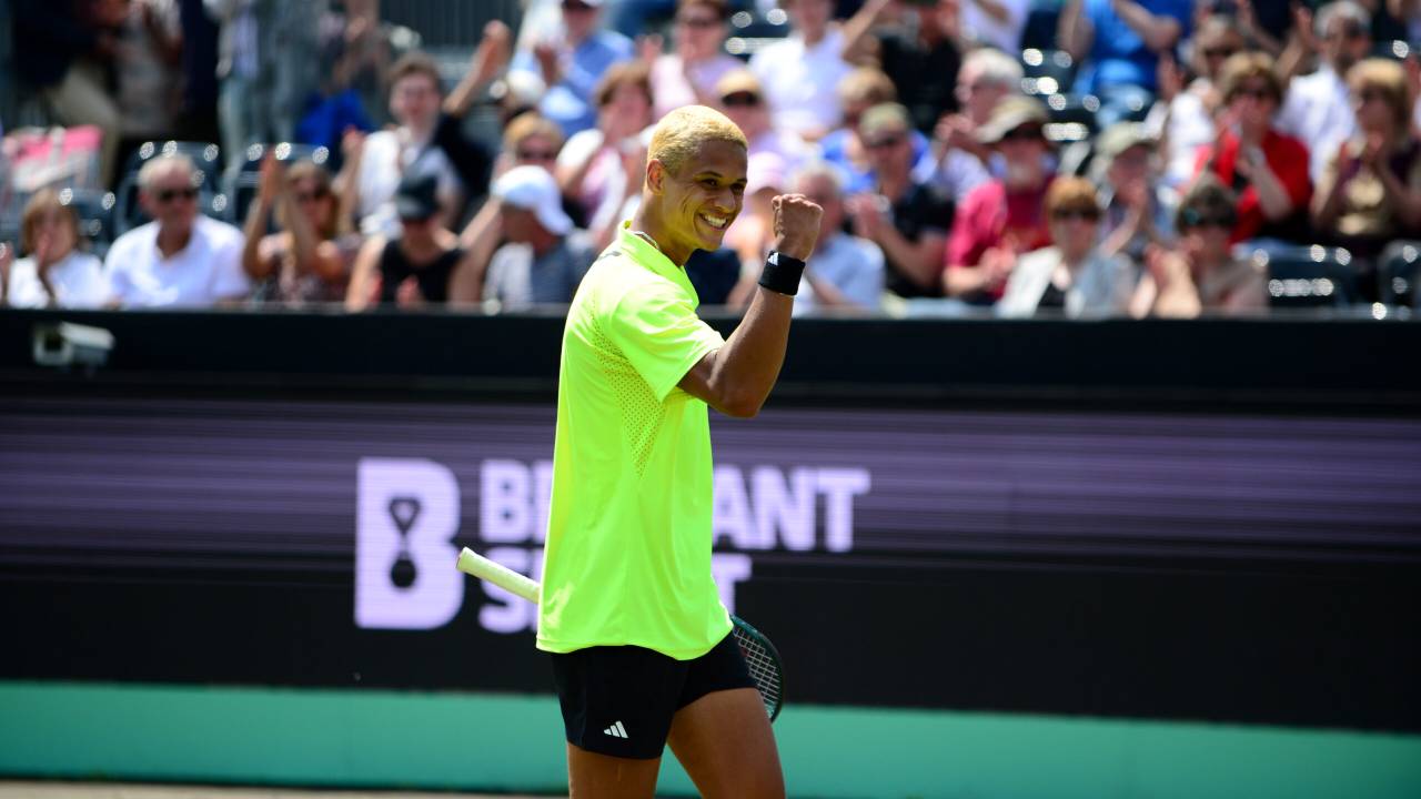 Gabriel Diallo won vorig jaar het Libema Open in Rosmalen.