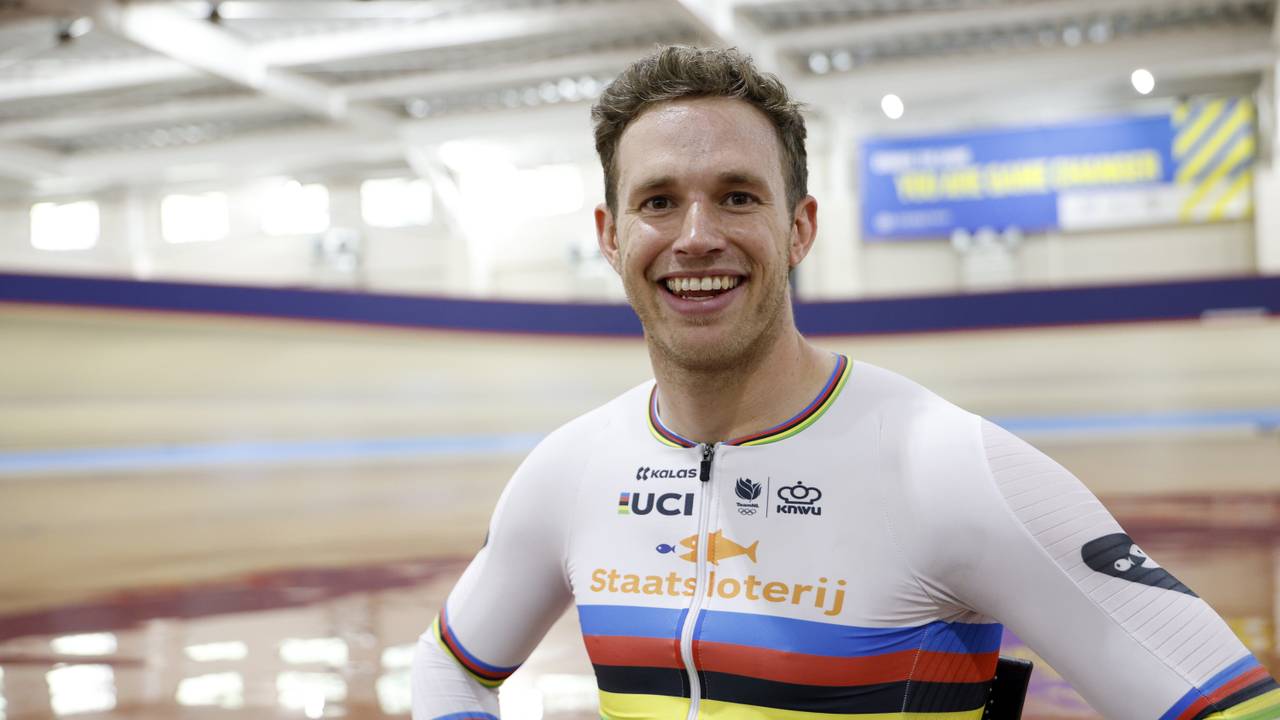 Harrie Lavreysen in Japan (foto: EPA/Franck Robichon).