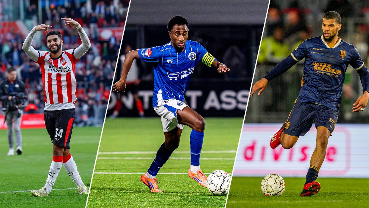 Ismael Saibari, Kevin Felida en Roshon van Eijma laten de kassa rinkelen bij de club (foto's: OrangePictures)