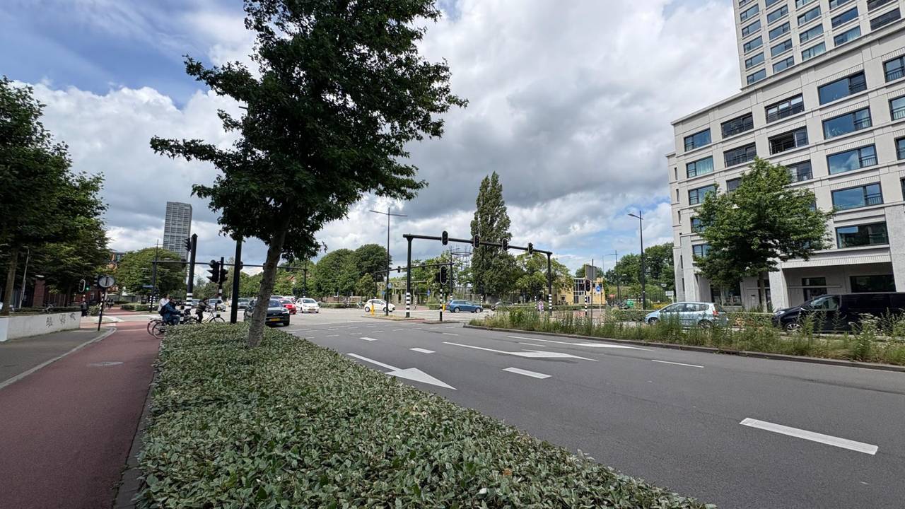De kruising tussen de Sint Ceciliastraat en Hart van Brabantlaan in Tilburg in 2026 (foto: Pieter Soethout).