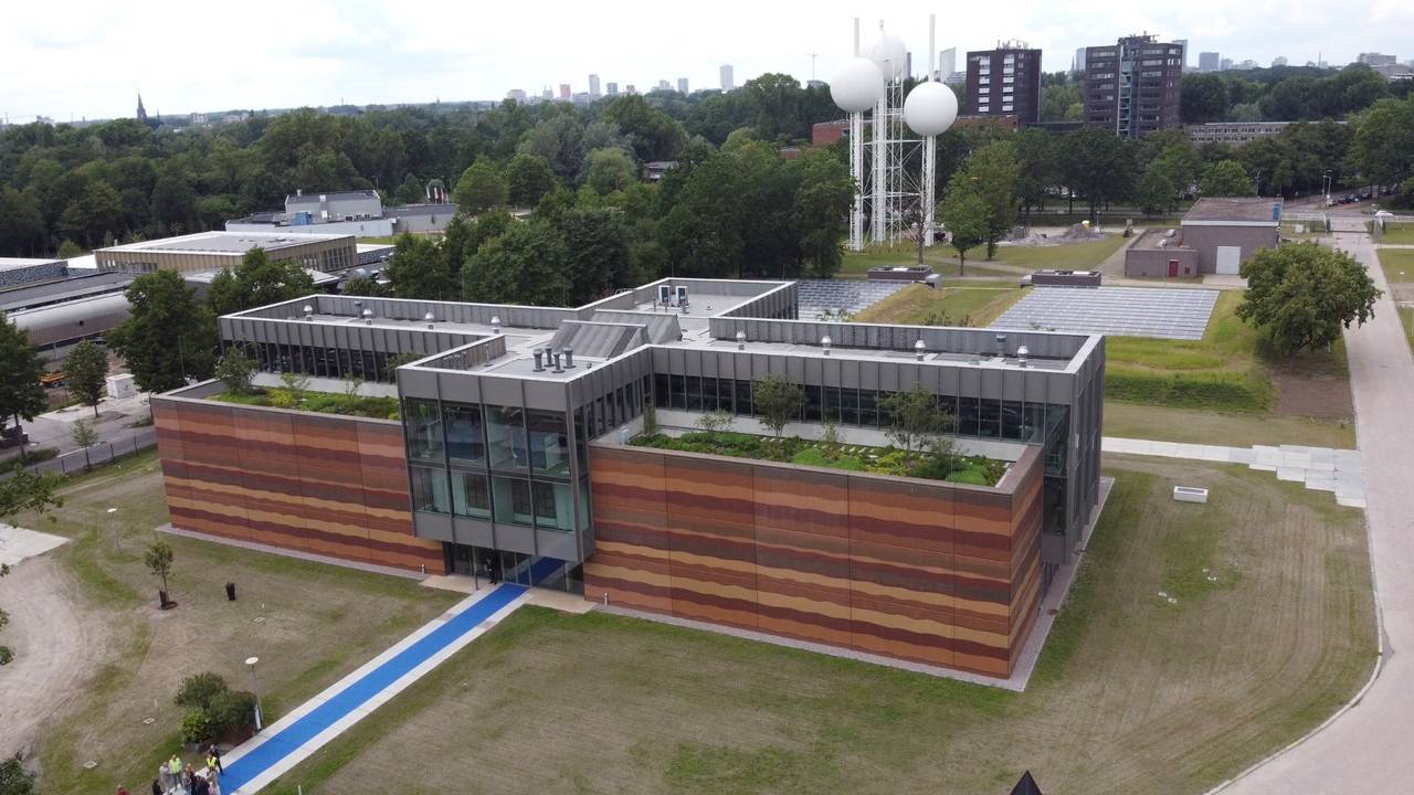 Nieuwe drinkwaterfabriek Eindhoven (foto: Omroep Brabant).