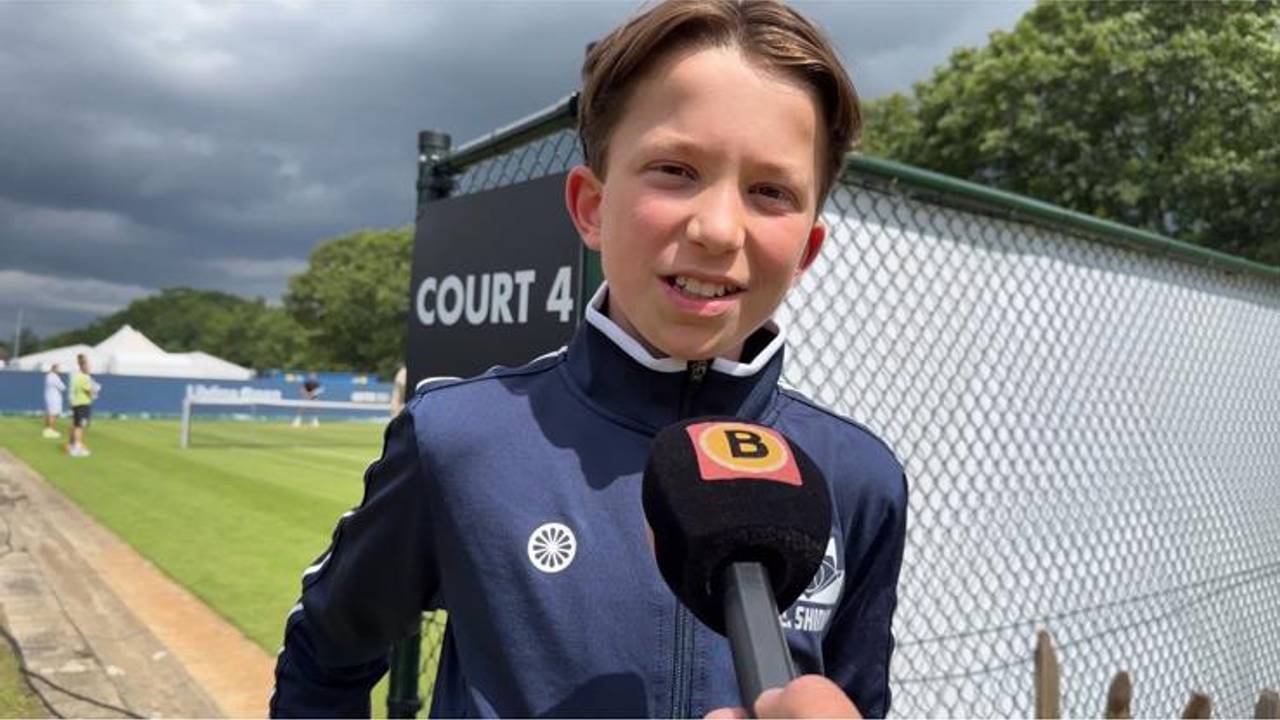 Cas de Weijert uit Eindhoven genoot van de Libema Open.